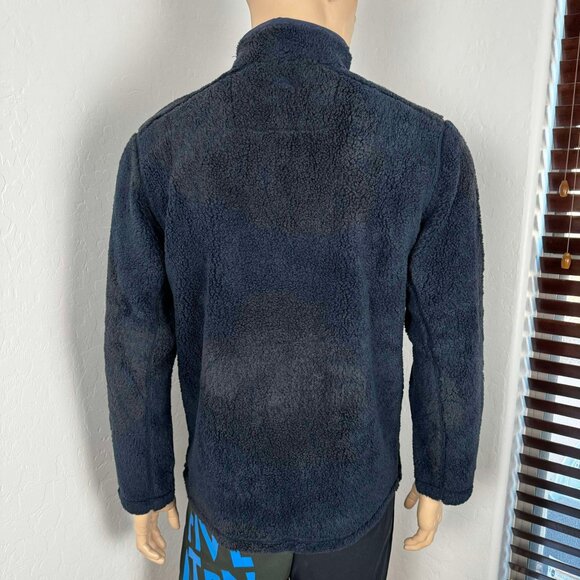 Tommy Bahama Sherpa Full Zip Jacket Size M $199 Sample in Indigo - Picture 5 of 12